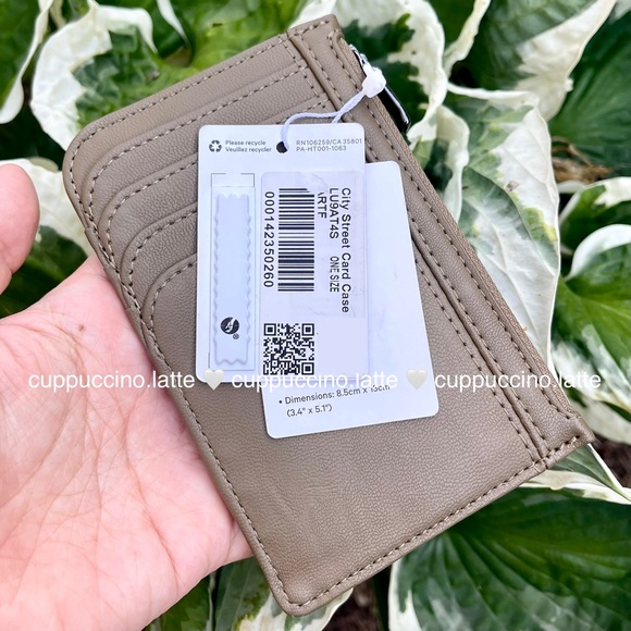 🤎NWT🤎Lululemon Athletica City Street Card Wallet in Artifact - Picture 5 of 10